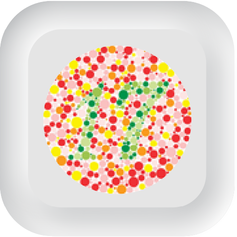 COLOR TEST EYE CHART